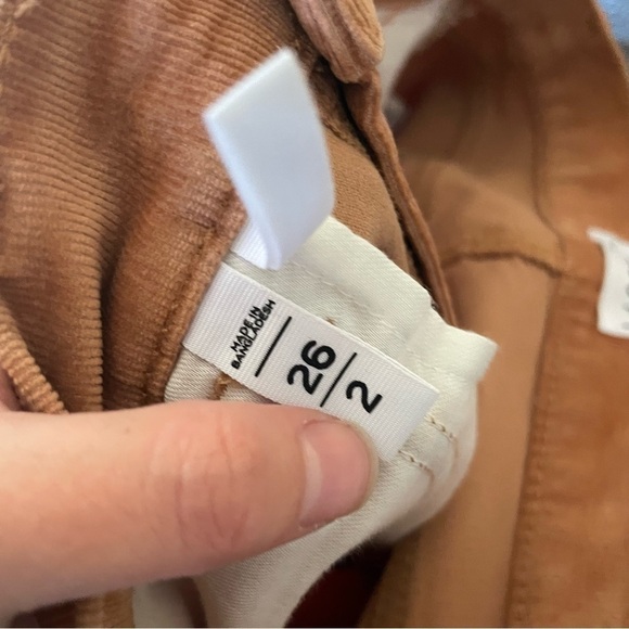 Loft Brown Corduroy High Waist Skinny Pants - Picture 8 of 10